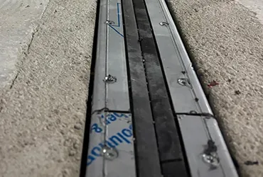 Perfiles de aluminio para juntas de dilatación
